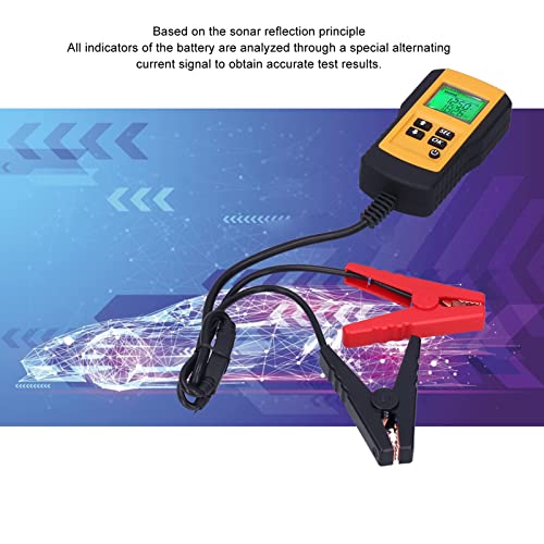 AE300 Digital Battery Analyzer for 12V Car Battery LCD Display with Accurate Analysis