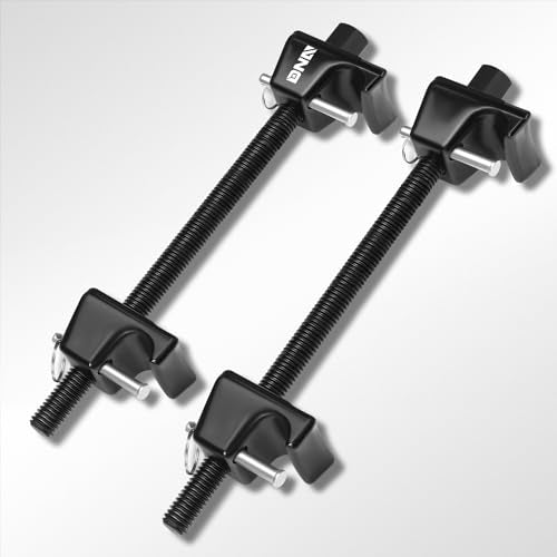 DNA MOTORING Spring Compressor Tool Kit 2-Pack, 11.5" with Locking Pin, for Suspension Work and Compressing Coil Springs - TOOLS-00450