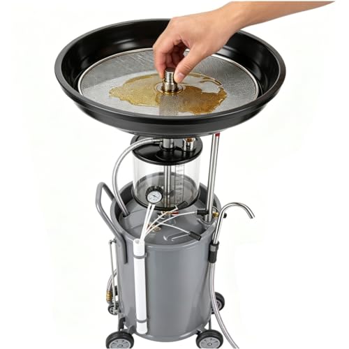 Stainless Steel Oil Drain Splash Pad – Eco-Friendly Reusable No-Mess Guard for Oil Changes, Transmission Fluid, & Gear Oil, Heavy Duty Easy to Clean, Universal Fit for Drain Funnel & Catch Pan