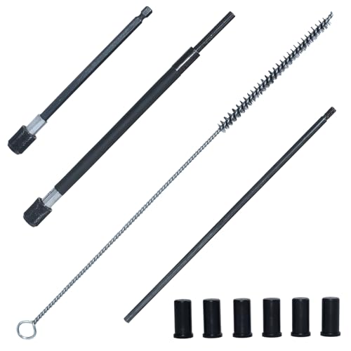 19 Pieces Injector Seat and Manhole Cleaning Set, Universal Injector Seat Cleaning Brush Kit, Injector Nozzle Sealing Tool for Most Diesel Engines.