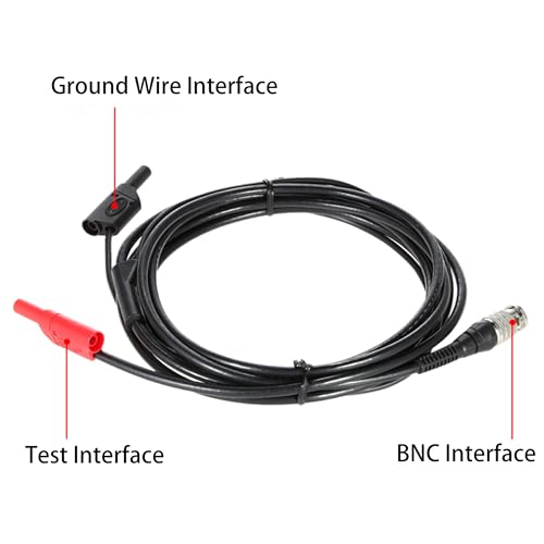 HT30A 2PCS Set Auto Test Leads BNC to Bananan Adapter Leads Hantek Oscilloscope Accessory Hantek HT30A