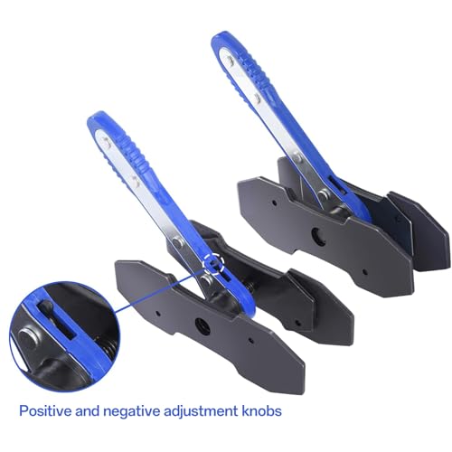 Professional Car Brake Piston Caliper Press Tool Set | Press Tool Set Includes Ratcheting Spreader, 4pcs Hangers, and 360-Degree Brake Caliper Press Ratchet
