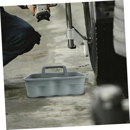Car Cleaning Tools Holder Plastic Baskets for Organizing Storage Basket Portable Handle