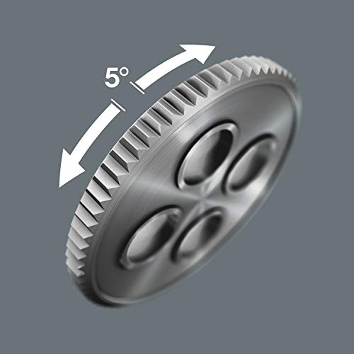 Wera 05004016001 8100 SA 6 Zyklop Metric Speed Ratchet Set, 28 Piece, 1/4" Drive