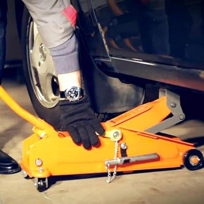 DEDC Universal Aluminum Grooved Magnetic Jack Pad, Jacking Puck Pinch Weld Frame Rail Adapter, Oil Change Mush Haves, Change Tire Repair Tires Oil Must Have, for Car SUV Truck Pickup Sedan MPV Wagon - color: Orange 1 Pc