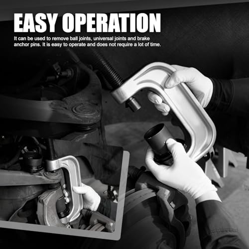 ‎DNA Motoring 10pcs Ball Joint Press Removal/Installation Tool Set with Adapters for Most 2WD 4WD Cars Light Trucks,Blue, TOOLS-00312 - style: 10 Ball Joint Press set 2