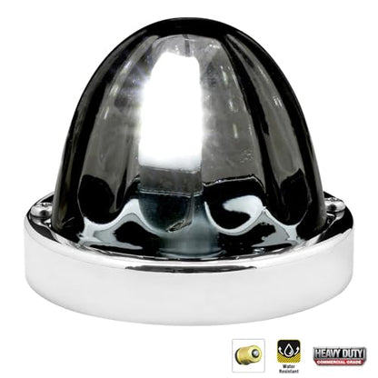 GG Grand General 92434 Stainless Steel Smoke Watermelon Glass Lens Kit for #1156, Bulb not Included - color: Smoke, style: 1156 Bulb Base