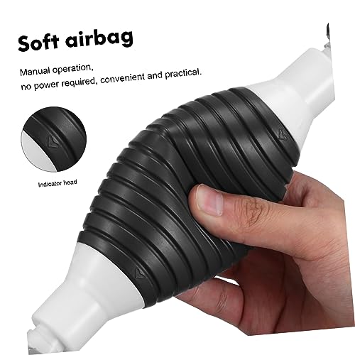 Manual Transfer Pump Kit 1 Set Siphon Hose and Check Valve for Fuel Extraction Portable Hand Pump for Automotive and Home Use
