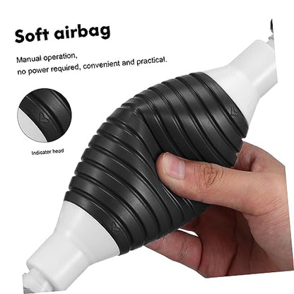 Manual Transfer Pump Kit 1 Set Siphon Hose and Check Valve for Fuel Extraction Portable Hand Pump for Automotive and Home Use