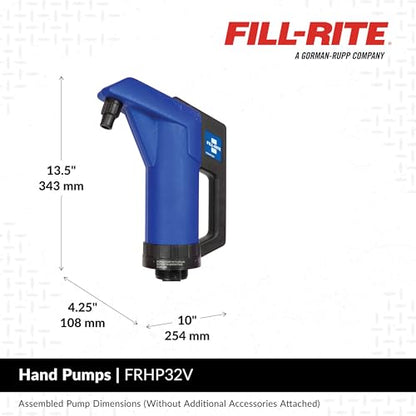 Fill-Rite FRHP32V Hand Operated Diesel Exhaust Fluid (DEF) Transfer Pump - style: Piston Hand Pump (DEF)