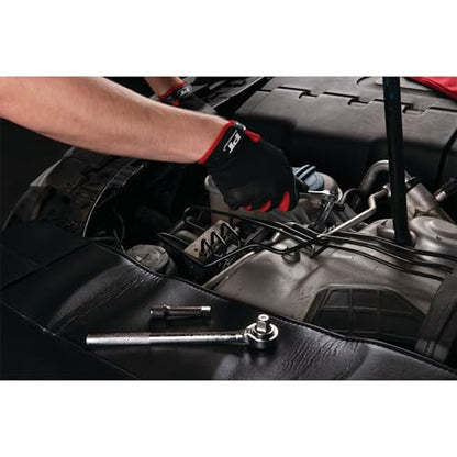 Performance Tool W36118 1/4-in Drive Flex Handle Home Improvement Hand Tool, Silver, 6-Inches - style: 1/4" Dr 6" Flex Handle