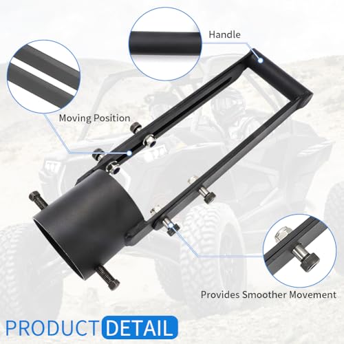 CV Axle Puller Tool for Polaris RZR XP Ranger Can-Am Kawasaki KRX UTV SXS | Heavy-Duty UTV/ATV Axle Removal Tool, Easy Removal with Strong Leverage, Fits UTV / ATV / SXS Models