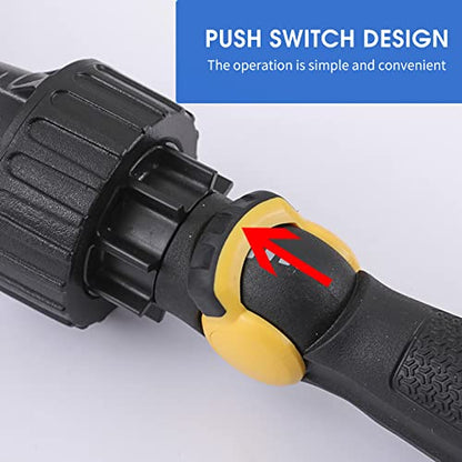 Estink Water Powered Wheel Brush Auto Car Wheel Brush for Hose, Rotating Water Wheel Scrubber for Car Truck Motorcycle Bike