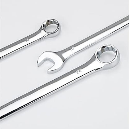 FLZOSPER 12mm Metric Wrench,12-Point Box End Head Combination Wrench Spanner