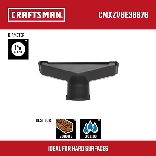 CRAFTSMAN CMXZVBE38676 1-7/8 in. Utility Nozzle Wet Dry Vac Attachment - size: Utility Nozzle