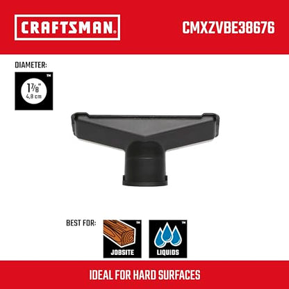 CRAFTSMAN CMXZVBE38676 1-7/8 in. Utility Nozzle Wet Dry Vac Attachment - size: Utility Nozzle