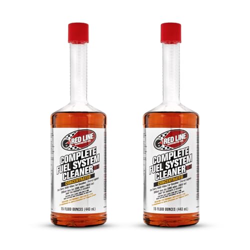 Red Line 60103 SI-1 Complete Fuel System Cleaner, Cleans and Prevents Corrosion in Fuel Systems, Cleans Injectors, Carburetors, Valve and Combustion Chamber Deposits - 15 Ounce (2 Pack) - size: 15 Fl Oz (Pack of 2)