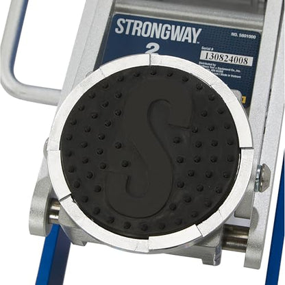 Strongway Low-Profile Quick-Rise Aluminum Racing Floor Jack, 2 Ton Capacity - style: 2 ton
