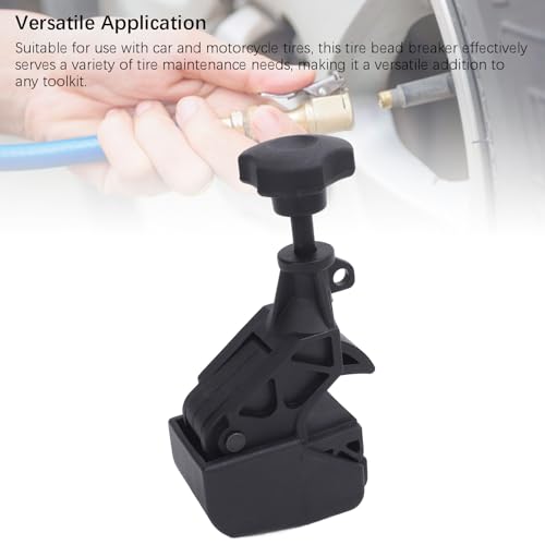 Luocute Manual Tire Bead Breaker, Portable Tire Changer Tool for Car Motorcycle, with High Strength ABS Material