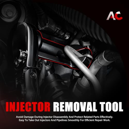 Fuel Injector Socket Set and Injector Removal Tool, 3418 Injector Removal Tool, Compatible with Ford Powerstroke 6.7L Diesel 2011-2018, Fit for F-250 F-350 F-450 F-550. | Injector Removal Tool, Compatible with Ford Powerstroke 6.7L Diesel 2011-2018, Fit f