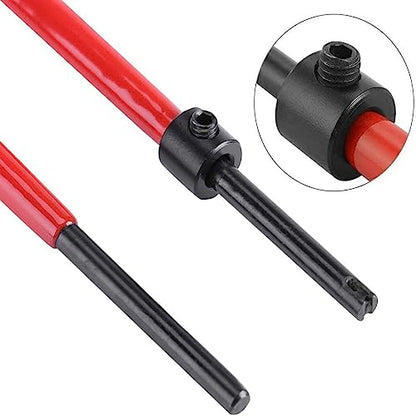 30Pcs Thread Repair Kit M5X0.8mm Thread Insert Metric Stripped Thread Repair Drill Tap Hand Tool Kit Helicoil Insertion Tool Thread Restoring Kit
