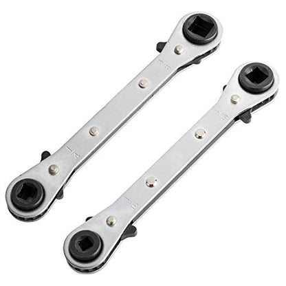 YAETEK Swaging Tool Kit – Flaring Tool Kit - Tube Cutter Rachet Wrench Swag Tool - 45 Degree Brake Line Tubing Brass Aluminum Copper Extrusion 1/8" to 3/4" for HVAC Water Gas Pipe Automotive Plumbing