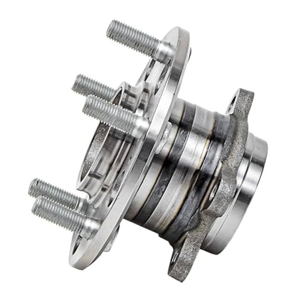 Detroit Axle - 512410 Both Driver and Passenger Side Rear Wheel Bearing and Hub Assembly Replacement for 2008 2009 2010 Hyundai Elantra [Non-ABS Models] - style: 512410 x2/Pair