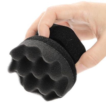 Yesland Tire Dressing Applicator, 4 Pack Tire Shine Applicator Dressing Pad - Hex Grip Design Car Cleaning Supplies - Durable & Reusable Tire Foam for Tire Detailing