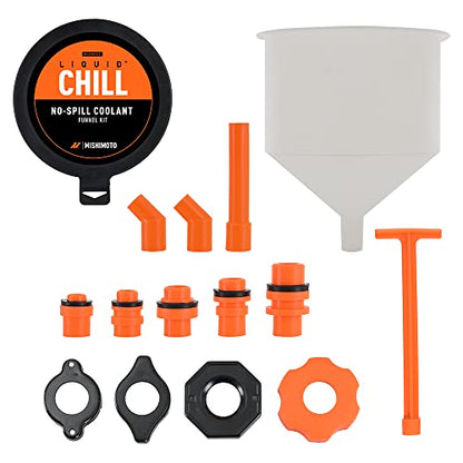 Mishimoto No-Spill Coolant Funnel Kit, 15 Piece