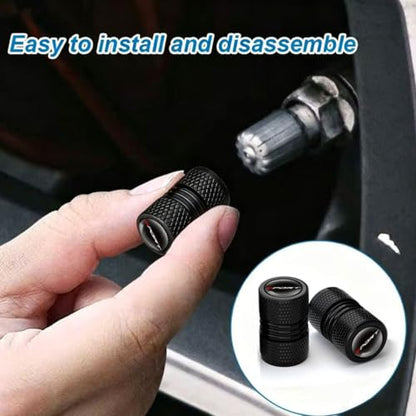 Tire Repair kit with Spiral Rubber Plugs, Tread Gauge, Valve cores & Valve caps | Easy operation, fast repair tire punctures, emergency fix for punctured tires of cars, motorcycles, trucks and more