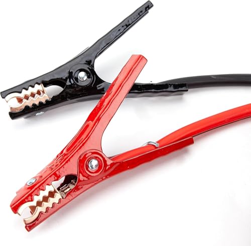 Justin Case Heavy-Duty Jumper Cables for Car, Includes 2 Gauge Wire Conductor 20' car Jumper Cables & 365 Day Roadside Assistance - size: 20ft 2ga