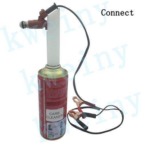 Auto Fuel Injector Flush Cleaner Adapter Injection Cleaning Assistant