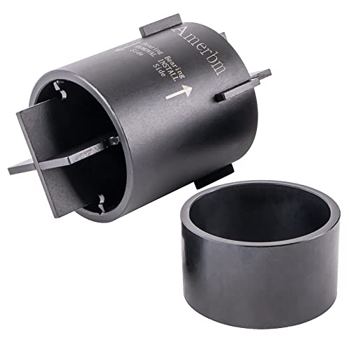 Wheel Bearing Press Tool for Polaris RZR Ranger Sportsman 40mm 44mm | Tabs lock into knuckle grooves, pressing the outer race only &Fits 40mm & 44mm bearings, front & rear, RZR Ranger Sportsman