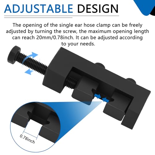 CV axle Boot Clamp Tool, Compatible with Toyota Lexus etc OEM 09521-24010, Single Ear Hose Drive Shaft Clamping Pliers for Removing the Locking Strap on the Car Dust Boot Replace# 09521-24010