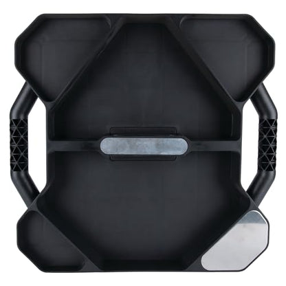 Performance Tool W85032 Tool Creeper Rolling Caddy Tray with 5 Sections for for Mechanic Garage and Workshop Organization, Black, 17.13x15.75x4.75-Inches - style: Rolling Tool Caddy