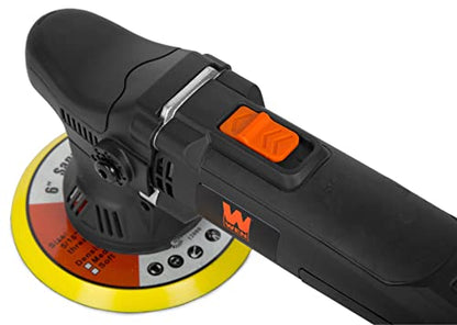 WEN Dual Action Polisher, 6-Inch Professional Grade, 5.5-Amp with 9mm Throw (AA6095) - size: Corded 6-Inch