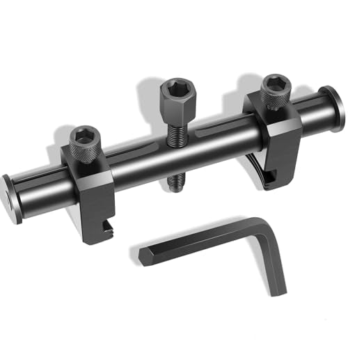 Bonbo Universal Ribbed Drive Pulley Crankshaft Remover Tool for A/C Unit Water Pumps Automotive, Adjustable Timing Puller