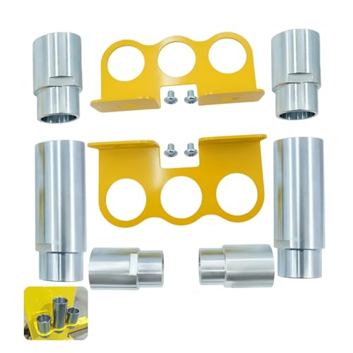 10315 Stack Truck Adapter Kit for Challenger Lifts CL10 E10 VS10 | Four 3" & Two 6" Stack Adapters with Organizer for Challenger Two Post Automotive Lifts (2-3/8" 60mm pin dia.)