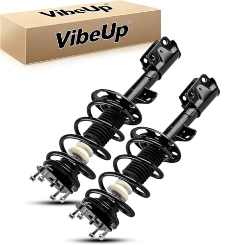 VibeUp 172620 172621 Front Struts for Ford Explorer 2011 2012 2013 FWD, 2011-2013 Explorer Front Shocks Quick Complete Struts Assembly with Coil Spring Set of 2 - size: Front, style: for Ford Explorer 11-13