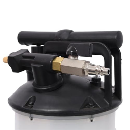 Pneumatic/Manual Oil Extractor Pump, Oil Changer Vacuum Fluid Evacuator Extractor for Automotive Fluids Vacuum Evacuation (7L) - size: 7L