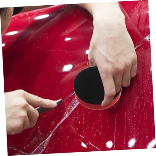 VOSAREA Car Polishing Pads 6-Piece Set Hand Waxing and Buffing Sponge Applicators Compatible Car Buffers and Polishers for
