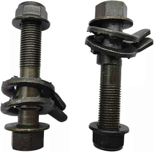 OE:81280 2Pcs 16mm Adjustable Camber Correction Alignment Kit for Front Wheels Cam Bolts-for Chevrolet,for Ford, for Honda, for Buick,for Cadillac, for Kia - size: 2PCS 16mm