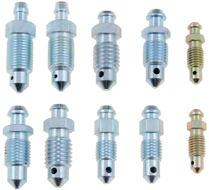 Dorman 13949 Bleeder Screw Assortment Kit Compatible with Select Models, 10 Piece