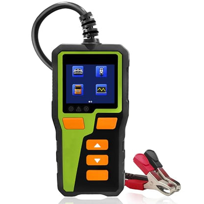 Car Battery Tester 12V Load Tester 100-2000 CCA Alternator Battery Analyzer