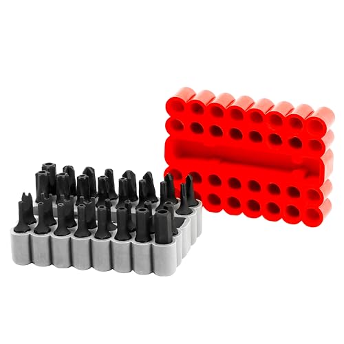 ARES 31009-33-Piece S2 Steel Security Bit Set with Magnetic Extension Bit Holder - Tamper Resistant SAE Hex, Metric Hex, Torq, Spanner, Triwing, and Torx Bits – S2 Steel Offers Maximum Durability - size: 33 Piece Security Bits Set with Holder