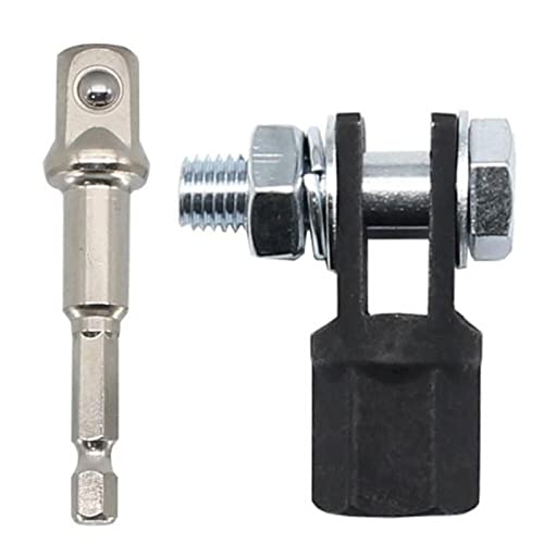 1/2" Scissor Jack Adapter Socket Adaptor with Impact Drill Black | For 1/2 Inch Drive Impact Wrench or 13/16 Inch Lug Wrench, Easy Lifting
