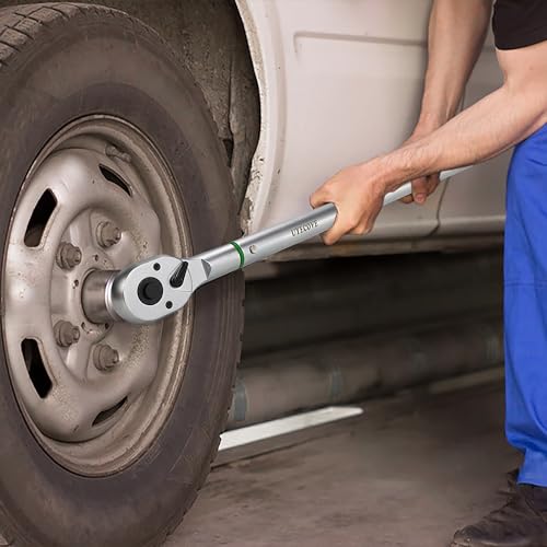 3/4-Inch Drive Click Torque Wrench, Dual-Direction Click Professional Torque Wrench 160-840FT.LB/135-815N.M, Dual Range Scales Graduated in FT.LB and N.M - size: 3/4" 160-840 FT.LB