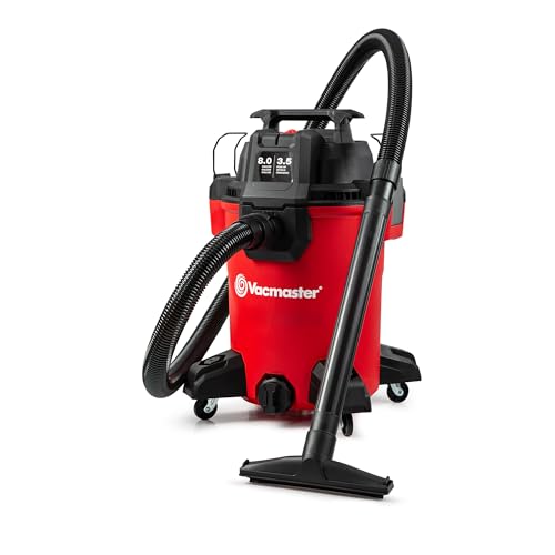 Vacmaster 8-Gallon 3.5 Peak HP Wet/Dry Shop Vacuum- VCM811PF 1101 - size: 8-Gallon