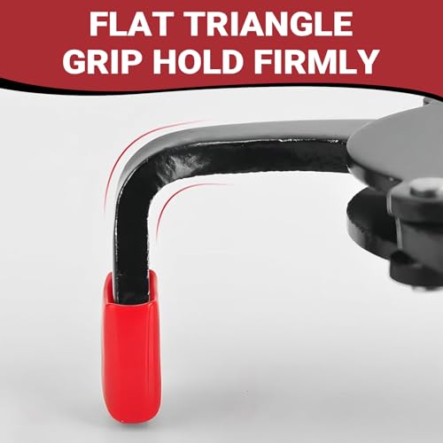 Car 3 Jaw Oil Filter Wrench, Anti-slip One-way Flat 3 Jaw Oil Filter Removal Tool, Adjustable Oil Filter Removal Tool, Universal 1/4" to 3/8" Drive Adapter, for Car (Black)