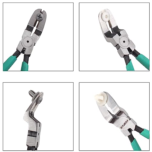 Push Pin Pliers Panel Clip Removal Pliers Kit,Plastic Rivet Remover Tool,Trim Clip Removal Tool Automotive Auto Body Tools